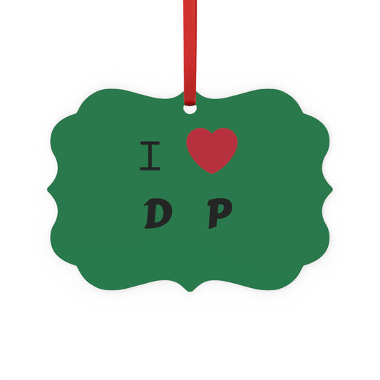 Metal Plaque Ornament